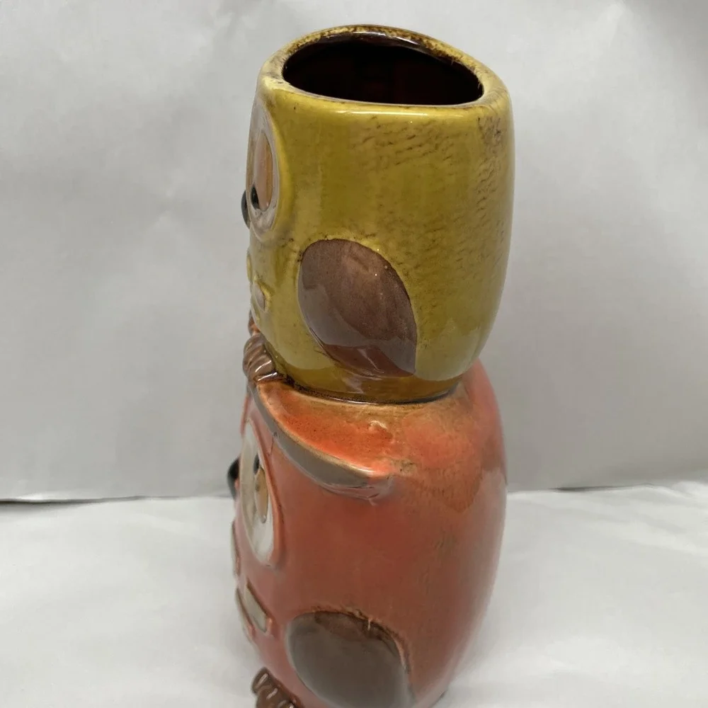 Double Stacked Owl Vase/Planter Retired Pier 1 Imports